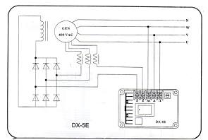 Brush Generator AVR Voltage Regulator DX-5E GB-170_HT-Engga_HT INDUSTRIAL  AUTOMATION LIMITED  Avr Wiring Diagram Pdf    HT INDUSTRIAL AUTOMATION LIMITED